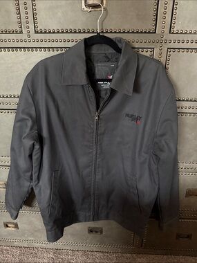 Hurley Men’s Black Zip-Front Jacket